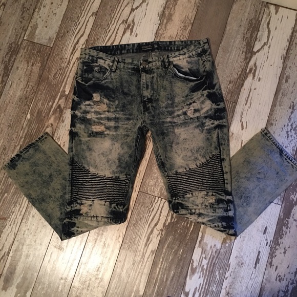 Trestles Supply Co California Republic ripped baggy hip-hop. Distressed. - Picture 5 of 6